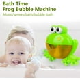 thumbnail image 2 of Juguete de baño de burbujas con forma de rana, máquina de burbujas con taza apilable para niños, máquina de burbujas de jabón con música para niños, 2 of 6