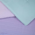 thumbnail image 2 of Heritage Club Kids Cool Ombre Seersucker Comforter Set , Full/Queen, Teal, Polyester, 2 of 6