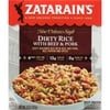 Zatarain's No Artificial Flavors Frozen Dirty Rice With Beef And Pork, 10 oz Box