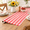 Red White-25' Long X 16" Wide, variant on Red White Gingham Paper Table Runner Roll, 25' Long X 16" Wide