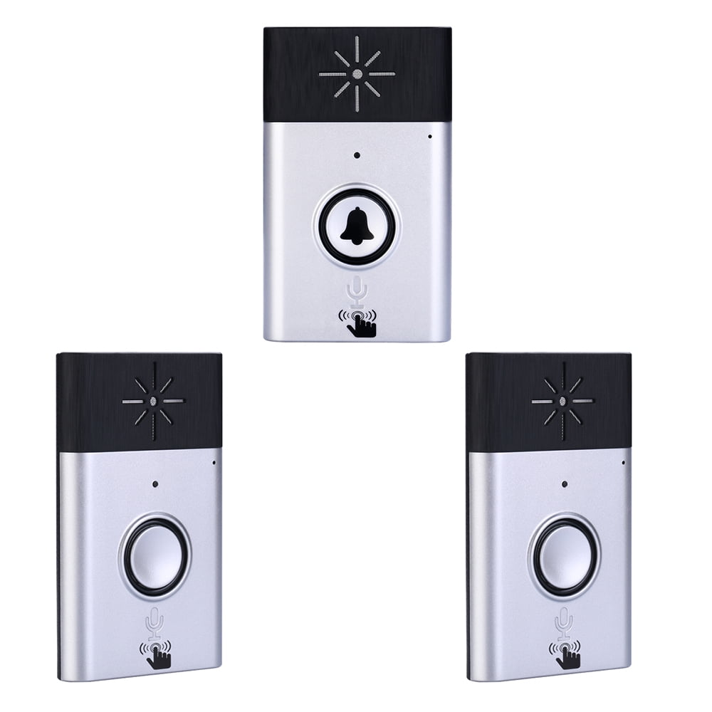 2 Colors Home Door Bell Wireless Intercom Doorbells Two-Way Talk Interphone