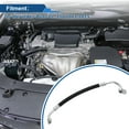 thumbnail image 3 of A/C Refrigerant Liquid Hose for Mercedes-Benz GL-350 2013-2015 Pressure Hose Air Conditioning Pipe Line No.1668300215 Rubber Iron, 3 of 6