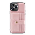 thumbnail image 3 of SaniMore for iPhone 14 Pro 6.1" Magnetic Clasp Detachable Wallet Case, Premium PU Leather Case with Card Slot Shockproof Protective Case for iPhone 14 Pro Women Men, Pink, 3 of 8