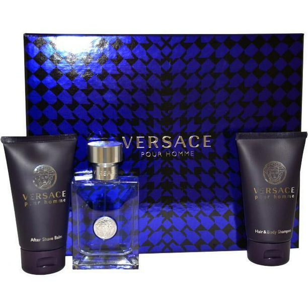 Versace Versace Pour Homme Cologne Gift Set for Men, 3 Pieces