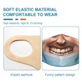 thumbnail image 3 of Máscara facial divertida para adultos protector de boca con estampado 3D pon tu máscara facial a prueba de polvo máscara facial para mujeres y hombres A Baoblaze cubierta divertida, 3 of 8