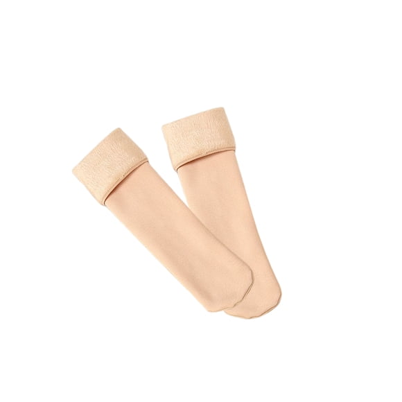 Wosthever Calcetines de invierno para mujer, medias transpirables para mantener el calor, calcetines térmicos elásticos para nieve, accesorios Ropa Deportiva, Zapatos Color de piel