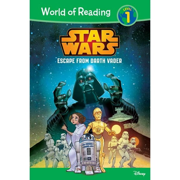 World of Reading Level 1 Set 2 Star Wars: Escape from Darth Vader: Escape from Darth Vader, (Hardcover)
