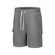 thumbnail image 1 of pstuiky Pantalones cortos deportivos para hombre, Pantalones cortos de verano para hombre, informales y cómodos, con bolsillo y cintura elástica y cordón ajustable. Pantalones cortos cargo, 1 of 5