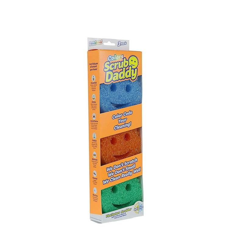 Scrub Daddy Scour Daddy Scratch Free Scouring Pad (3-Count
