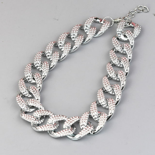 BeesClover Pet Dog French Bulldog Collar Adjustable Fashion Necklace Chain Neck Strap For Small Medium Dogs