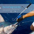 thumbnail image 2 of Pesca Gancho de lanza de soporte de garfio de pesca flexible de acero inoxidable para exteriores (60 cm) FLhrweasw Nuevo, 2 of 7