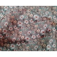 thumbnail image 4 of oneOone Silk Tabby Gray Fabric Sunflower Floral Sewing Material Print Fabric By The Yard 42 Inch Wide, 4 of 4