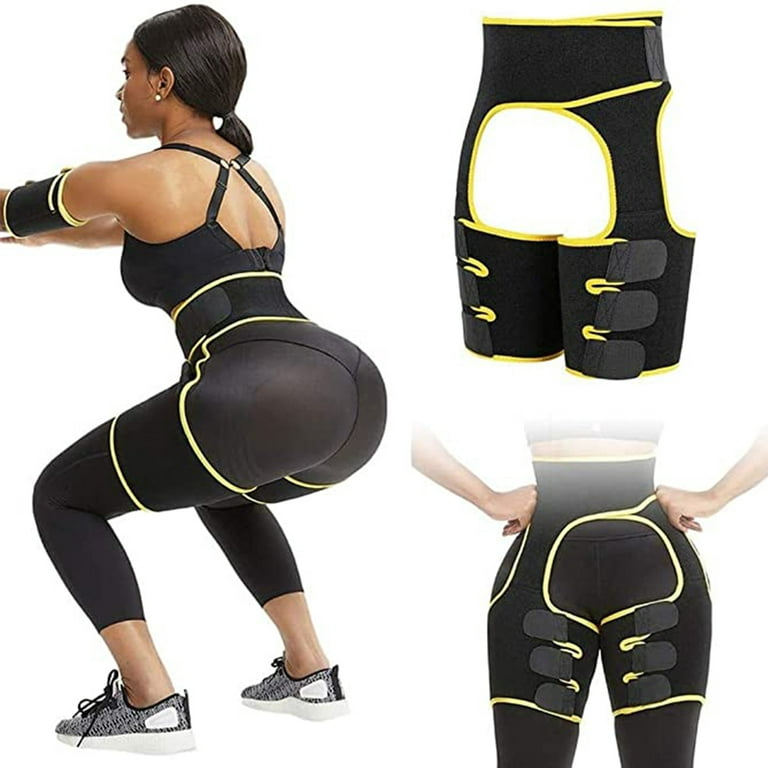 3 in 1 Thigh Trimmer Waist Trainer For Women Weight Loss Butt Lifter Body  Shaper