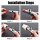 thumbnail image 5 of Faucet Leak-proof Sealing Gasket Pipe Gasket Transparent White 50PCS, 5 of 5