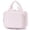 Pink Flower Buds, variant on Checkerboard Hanging Travel Toiletry Bag with Hook, Makeup Bags for Women Cosmetic Organizer Toiletries for Brush Shampoo Travel Essentials, Green