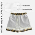 thumbnail image 5 of joogoo Boys Swim Trunks Vintage Gold Dollar and Chain Beach Board Shorts Drawstring Swimsuit 5T, 5 of 6