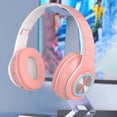 thumbnail image 4 of ZFYXGS Over-ear Headphones, Bluetooth Headphones Noise Cancelling Foldable High Sound Quality Waterproof LED Light, Headphones Wireless for Home Office Cellphone PC, 4 of 6