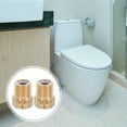 WSTEER 2pcs Toilet Backflow Preventer Connector Check Valve Replace