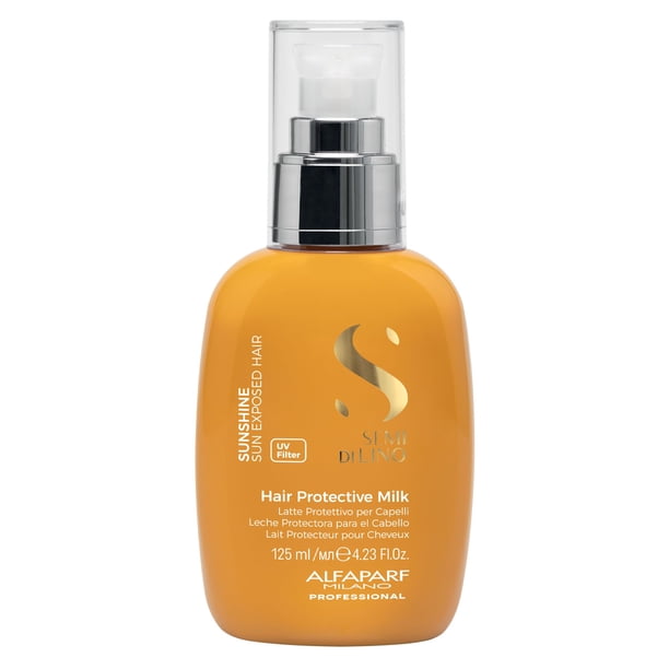 Alfaparf Milano Semi di Lino Hair Protective Milk - Leche leave-in con filtro UV con acción hidratante para cabellos expuestos al sol