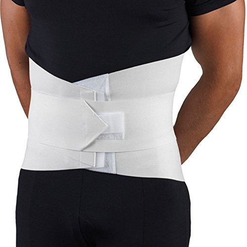 OTC Soutien Lombo-Sacral, Rehaussement Abdominal, Bas du Dos de 11 Pouces, Élastique à Forte Compression, Grand