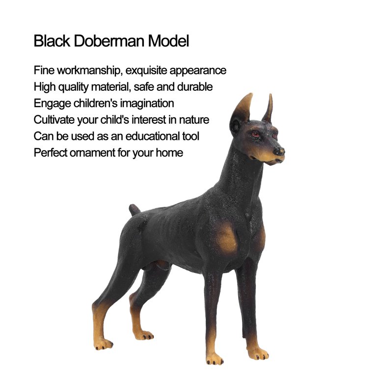 Simulation Doberman Animals Figure