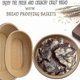 thumbnail image 5 of Bread Proofing Basket Set Of 2 With Starter Kit-round And Ovel Bread Baking Bowl Tools -bread Lame-, 5 of 5