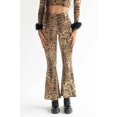 thumbnail image 3 of Ragstock Lurex Leopard Print Bell Bottoms, 3 of 4