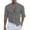 Grey, variant on HOLEI Men's Cotton And Linen Striped Casual Loose Shirt with Long Sleeve Wine 2XL