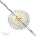 thumbnail image 5 of Cadena Italiana De 10k, Estilo Cubana, Calibre 2mm, De 45cm, 5 of 5
