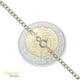 thumbnail image 5 of Cadena Italiana De 10k, Estilo Cubana, Calibre 2mm, De 45cm, 5 of 5