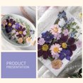 thumbnail image 2 of Flores secas naturales artesanías hechas a mano Ramos en relieve Flores prensadas Flores hermosa Adorno Presente para tarjetas de boda RESINA CADRE tipo 1 Inevent HA012476-00, 2 of 7