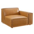 thumbnail image 2 of Modway Restore Left-Arm Vegan Leather Sectional Sofa Chair in Tan, 2 of 8