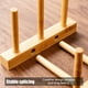 thumbnail image 4 of Estante de Madera para Utensilios En Forma de Escalera, Estante para Secar Platos y Tablas de Cortar, Estante de Exhibición para Encimera de Cocina, Estante de Almacenamiento para Gabinete, Puede Con, 4 of 6