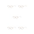 thumbnail image 2 of Minnieouse Gafas anti luz azul Gafas de alta definición Gafas sin receta Gafas Gafas de metal con montura grande Gafas doradas Type2 NO2, 2 of 6