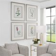 thumbnail image 7 of Maklaine Wood & Fabric Framed Prints in Gray/Ivory (Set of 4), 7 of 7
