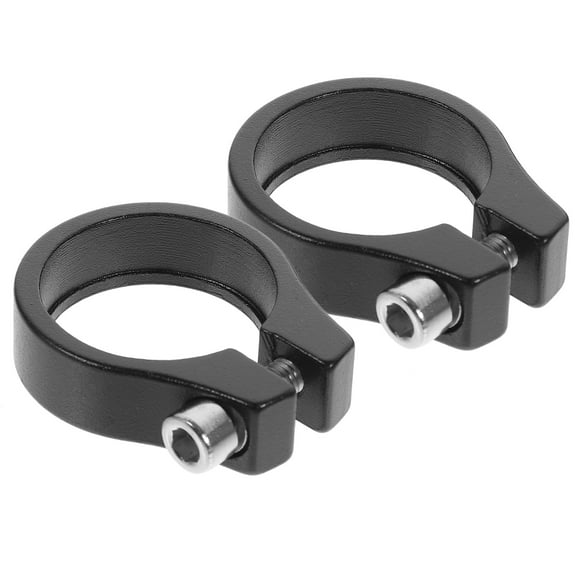 Zehuanyu 2pcs Bicycle Seat Tube Clamp Bike Seat Post Clamp Bike Seatpost Clamp Bike Supply