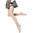thumbnail image 2 of dianhelloya 1 Pair High Elastic Breathable Lightweight Girls Stockings Sweet Japanese Style Ladies Over Knee Socks Streetwear Skin Color 42, 2 of 8