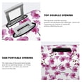 thumbnail image 4 of Fotbe Orchids Flowers Luggage Cover Protector,Suitcase Protector,Scratch and Dirt Resistant,Fits 18-32 Inch Luggage-Large, 4 of 8