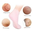 thumbnail image 2 of serony Soft Silicone Gel Socks Toe Moisturizing Foot Care Socks Protection Foot Toe Socks Care Soft Silicone Gel Protector White M, 2 of 9