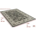 thumbnail image 4 of Handcraft Rugs-Gray/Ivory Ziegler Pakistan Pattern Distressed - Modern Vintage Area Rug, 4 of 7