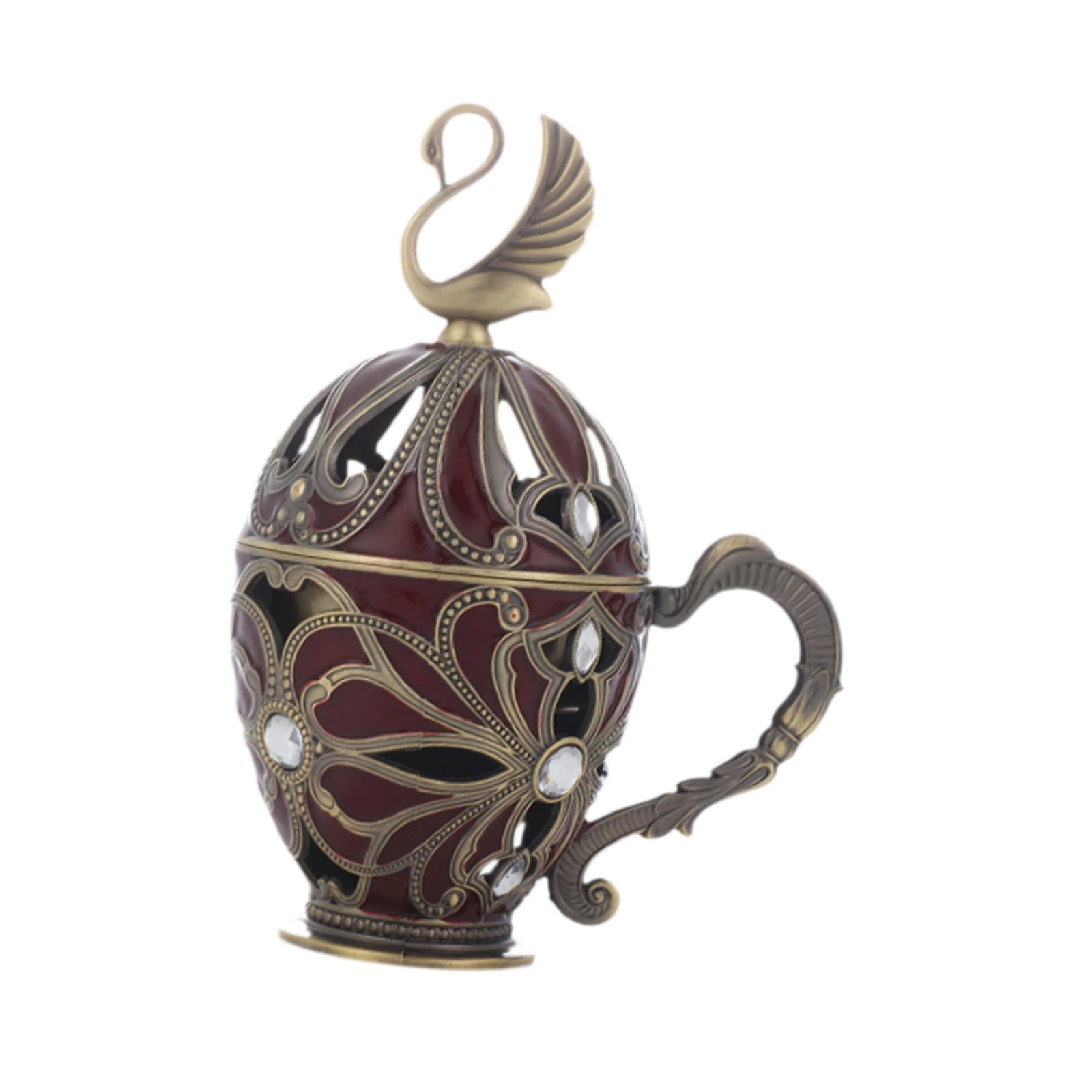 WLPZXP Incense Burner Unique Ash Catcher Censer Incense Stand Incense Holder for Sticks Red