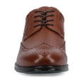 thumbnail image 6 of Vance Mens Cormac Comfort Wingtip Flexible Oxford Dress Shoe, Widths Available, 6 of 9