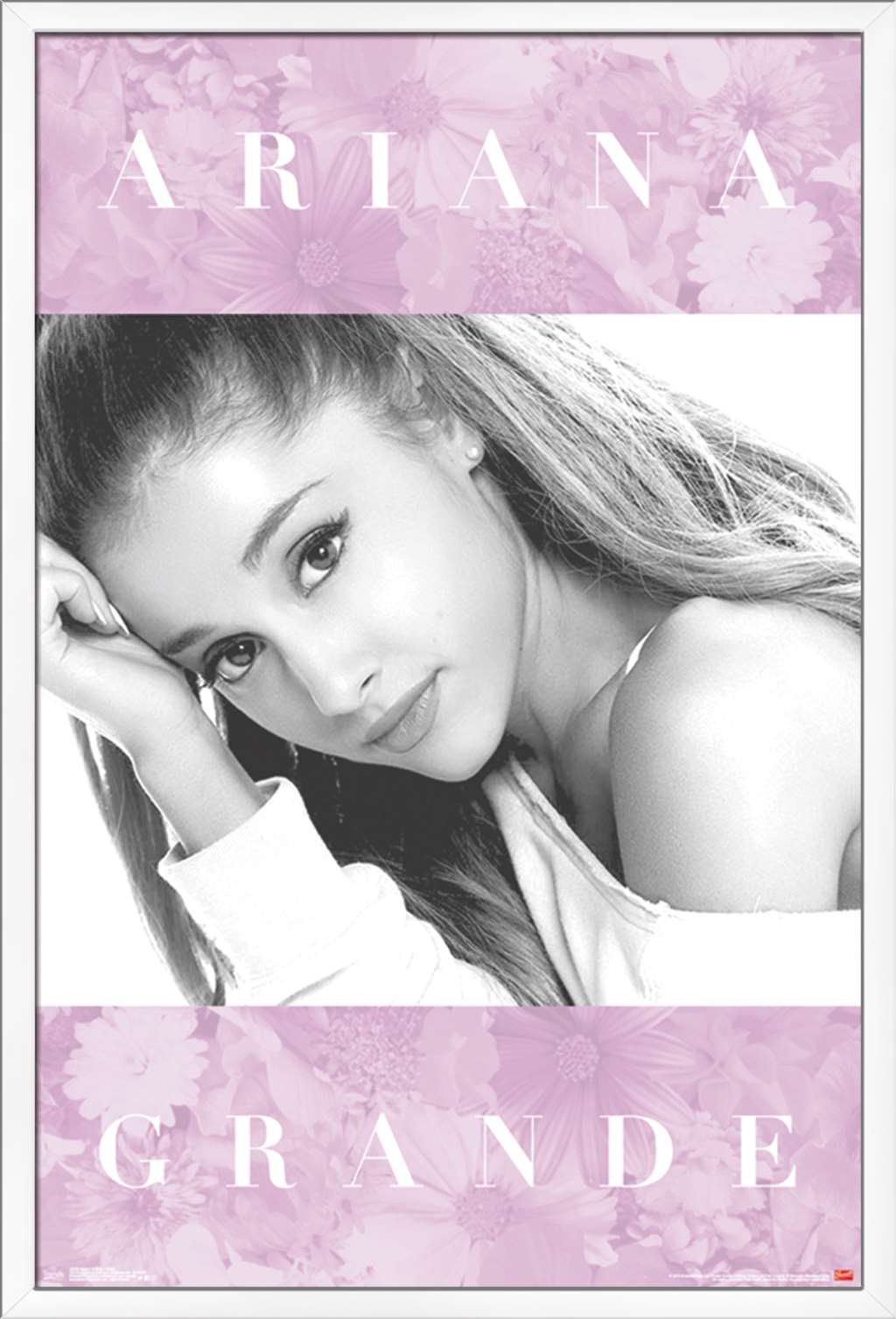 Ariana Grande - Floral Poster - Walmart.com - Walmart.com