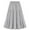 #-1Gray, variant on Whlbf High Waist Midi Skirt for Women A-Line Pleated Skirts with Pockets Flowy Dresses