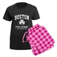 thumbnail image 5 of CafePress - Pub Crawls Women's Dark Pajamas - Women's Short Sleeve Print T-Shirt and Pants Dark Cotton Pajama Set, 5 of 7