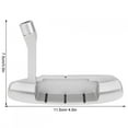 thumbnail image 4 of Club , Silver Silver  , 200g for Golfers Lovers  Clubs Beginners  Training Practice, 4 of 8