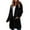 01 Black, variant on Women's Coats Winter Overcoat Casual Jackets Wool Blend Coat Solid Color Long Sleeve Button Front Single Breasted Trench Coat with Pocket Autumn Winter Tailored Outerwear