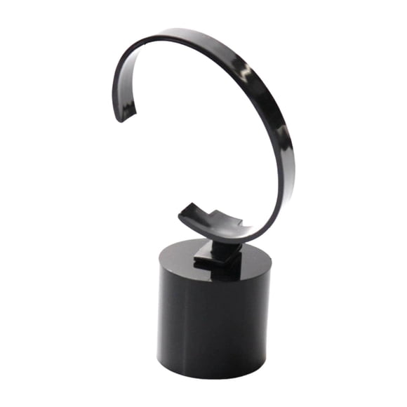 Expositor de relojes acrílico organizador multifuncional en forma de C soporte para relojes de pulsera S
