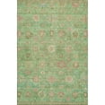 thumbnail image 2 of Addison Rugs Mayfield Premium Machine Washable Transitional Damask Lime Rectangle Rug, 9' x 12', 2 of 7