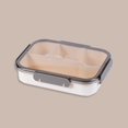 thumbnail image 2 of Great promotion! Lunch Box For Workers, Girls, Microwave Heating Lunch Box, Student-specific Compartment Plastic Lunch Box, 2 of 3
